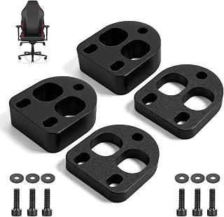Armrest Lowering Spacer Kit for Secretlab Chair Omega 2018+&amp;Titan 2020+ &amp; Titan Evo 2022, Gaming Chair Armrest Mod Kit Lowers Armrests by up to 3cm, Includes Spacers &amp; M8 Screws