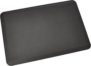 WellnessMats Original Anti-Fatigue Kitchen Mat, 36 Inch by 24 Inch, Black